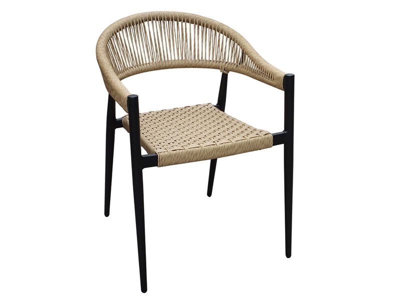 House of Sander Teddy fletstol m. armlæn, sort